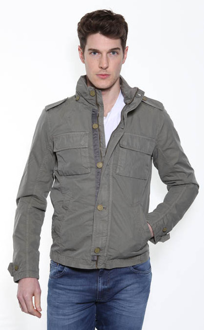 Men's Calvin Klein Leather Jacket