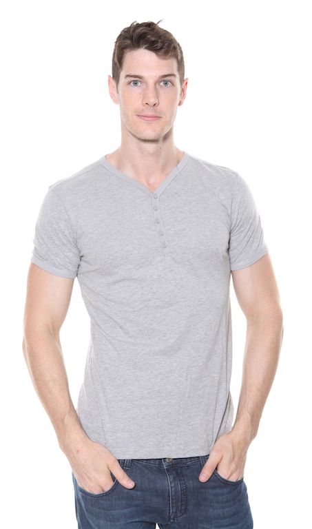 Solid Jeans Claus T Shirt - Grey