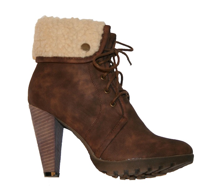 Lisa Shoe Boot in Brown