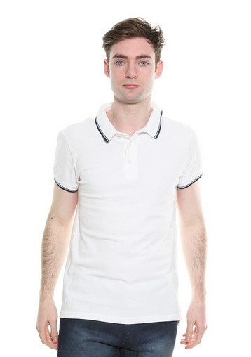 Calvin Klein White Polo TShirt