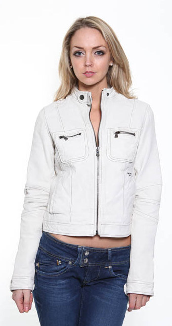 Ladies Calvin Klein Leather Jacket