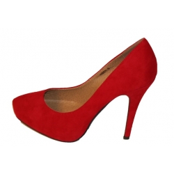 Red Suede Shoe