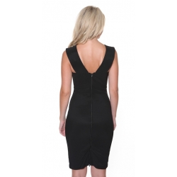 Black Dress Back
