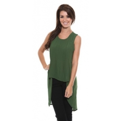 Flowing Green Tunic