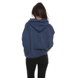 Ladies Navy Hoodie