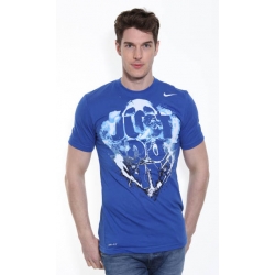 Nike Blue Skeleton T Shirt