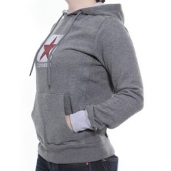 Ladies Converse Hoodie - Ash