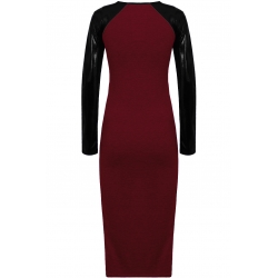 Long Sleeved Midi Dress