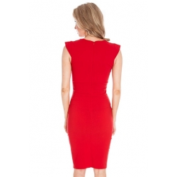 Red Length Dress