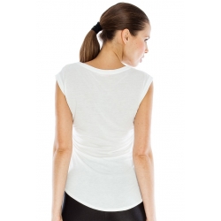 Rose Print Chiffon Top