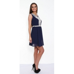 Navy Angeleye Dress