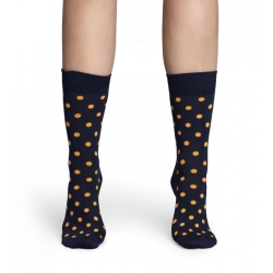 Orange Dot Socks