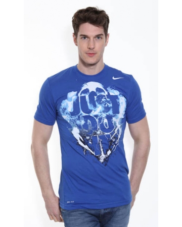 Nike Blue Skeleton T Shirt