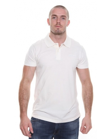 Cream Polo T-Shirt