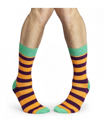 Striped Happy Socks